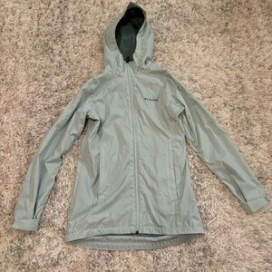 Green Rain Jacket